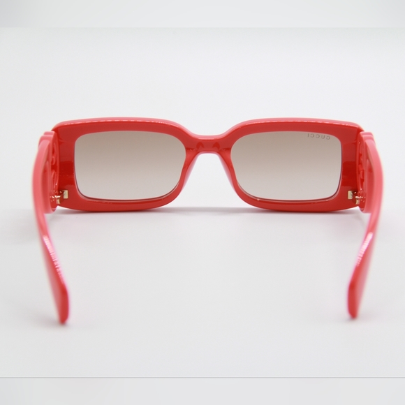 NEW GUCCI SUNGLASSES GG1325S 005 SQUARE RED WOMEN GUCCI EYEWEAR main image 12